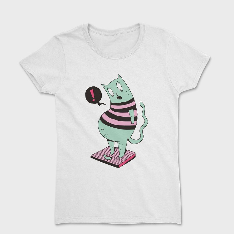 Fat Cat, Women's T-Shirt