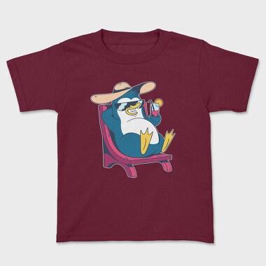 Cool Pinguin, Kids' T-Shirt