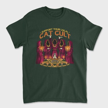 Cat Cult, Unisex Men's T-Shirt