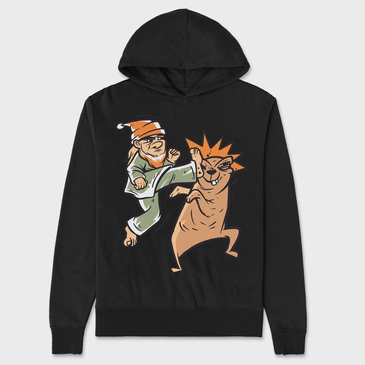 Karatefight, Unisex Men's Hoodie