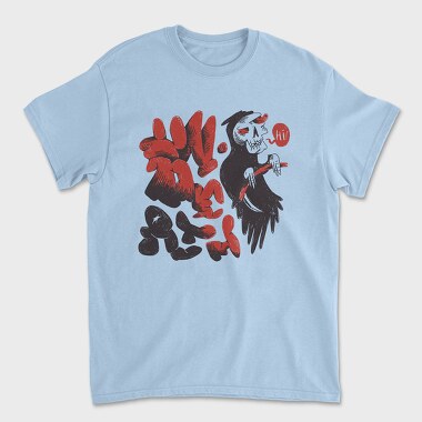 Funny Afterlife 01, Unisex Men's T-Shirt