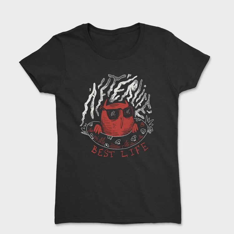 Funny Afterlife 02, Women's T-Shirt