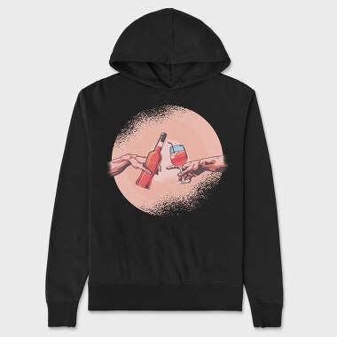 Creation Moment Cheers, Unisex Men's Hoodie