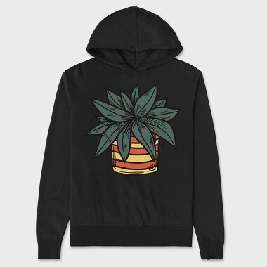 House Plant 3, Unisex Men's Hoodie