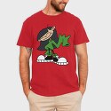 Astronaut Catoon, Unisex Men's T-Shirt