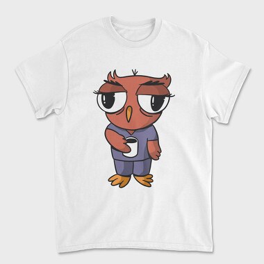 Owl Nurse, Unisex Men's T-Shirt