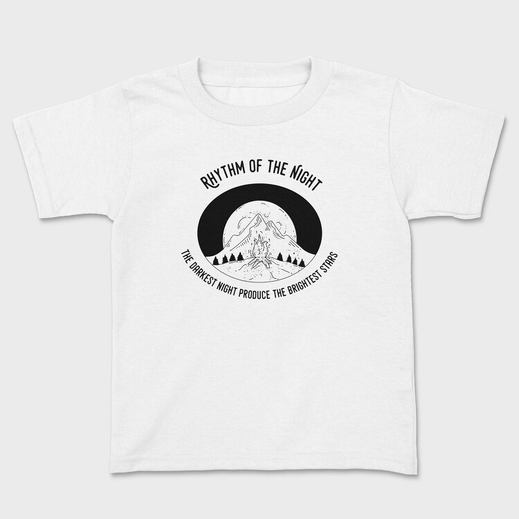 Rhythm of the Night, Kids' T-Shirt