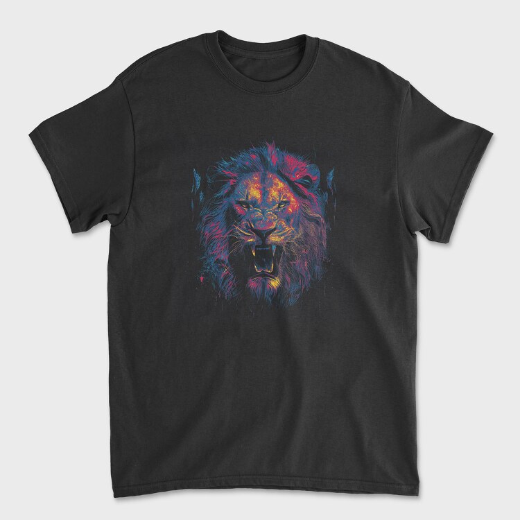 Lion Colors, Unisex Men's T-Shirt