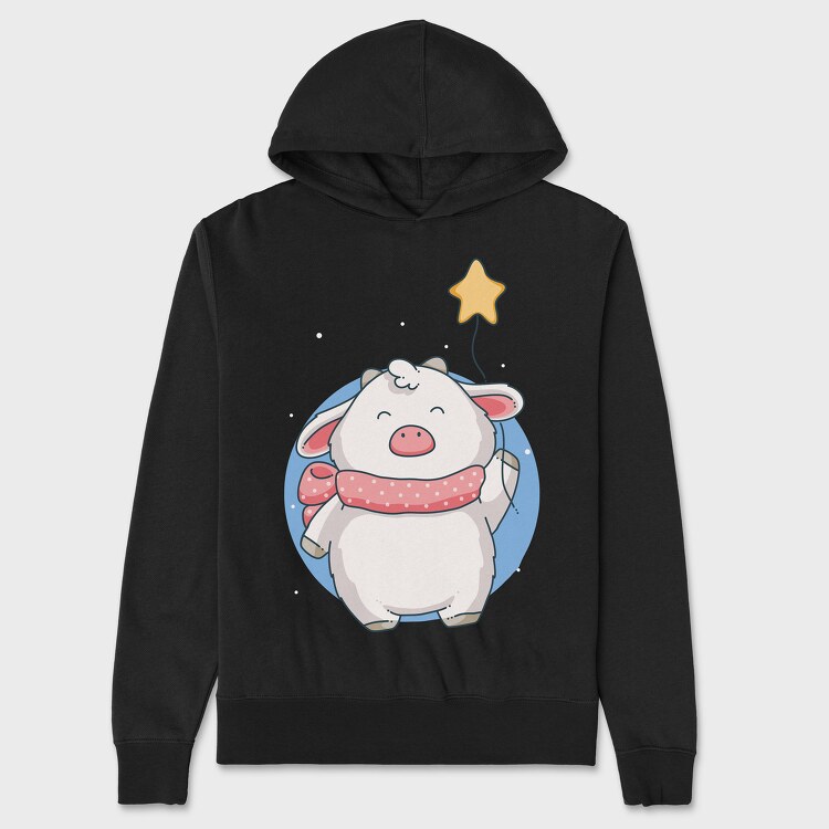 Cute Lamb, Unisex Men's Hoodie