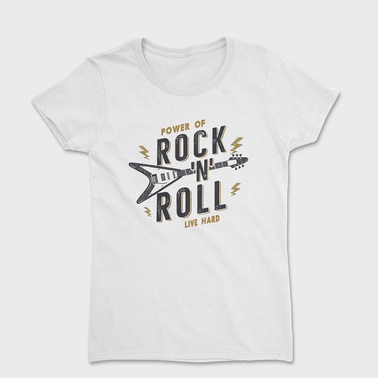 Rock N Roll, Women's T-Shirt