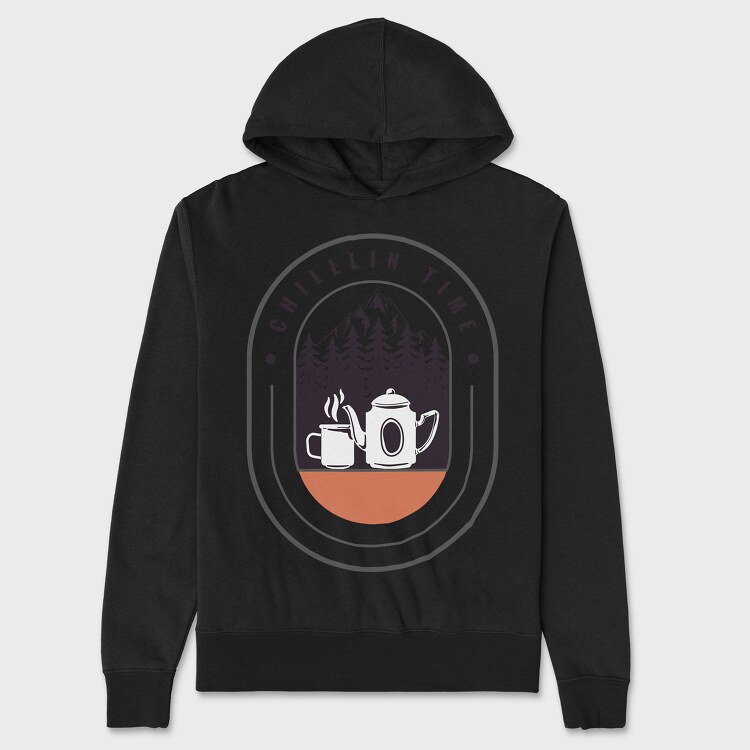 Chilllin Time, Unisex Men's Hoodie