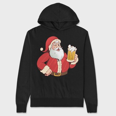 Santa Beer, Unisex Men's Hoodie