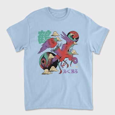 Psychedelic Japanese 01, Unisex Men's T-Shirt