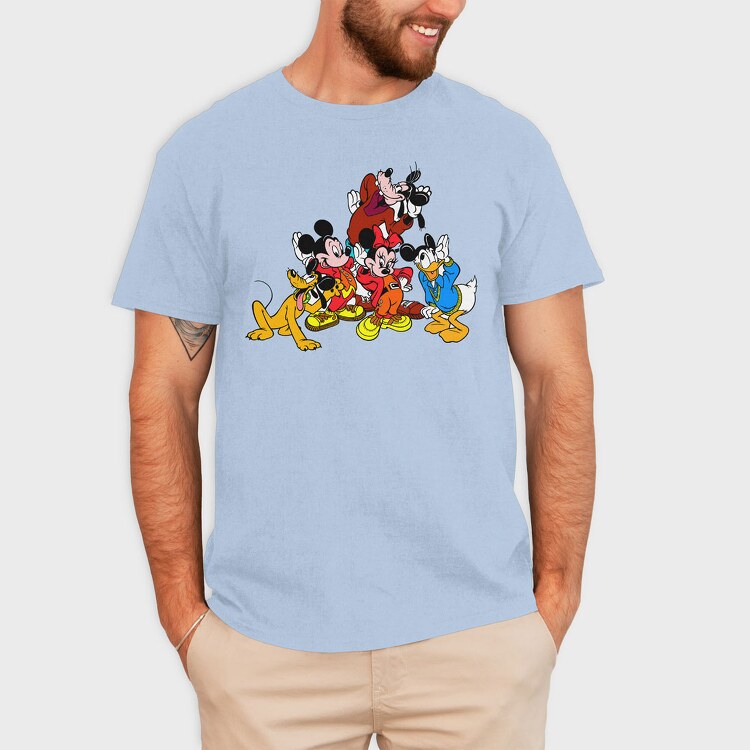 Howling Night, Unisex Men's T-Shirt