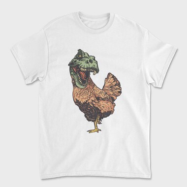 Unisex Men's T-Shirt, Chicken Rex
