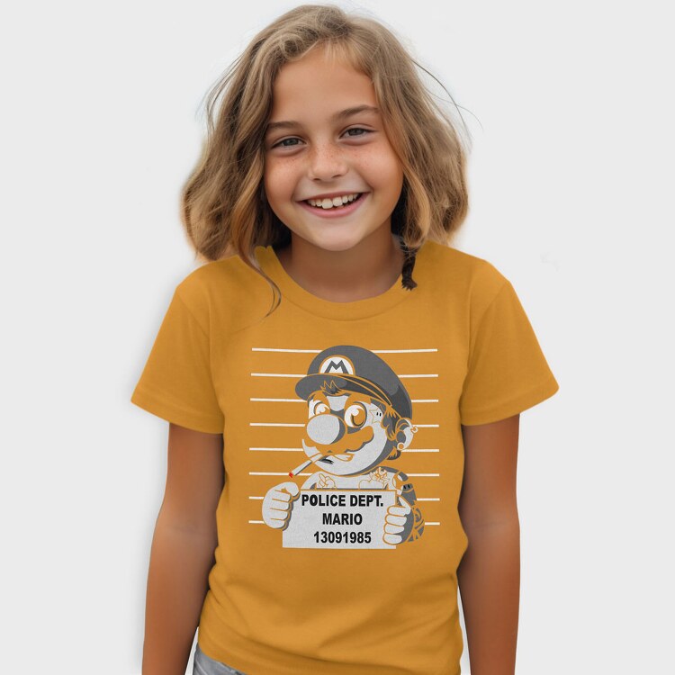 Dad of the Birthday Girl Orange, Unisex Men's T-Shirt