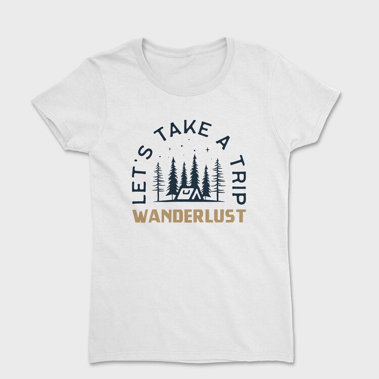 wander lust, Дамска Тениска