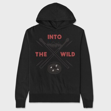 Into the Wild, Unisex Men's Hoodie