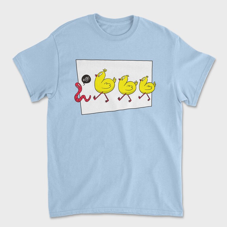 Worm Chicks, Унисекс Мъжка Тениска