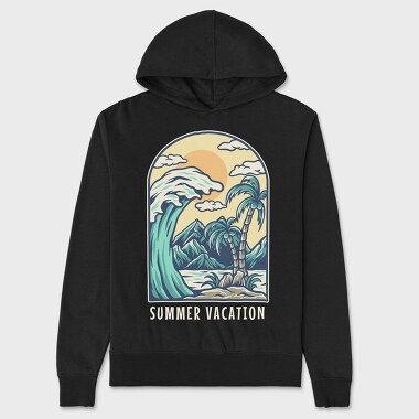 Beach Summer Vacation, Unisex Men's Hoodie