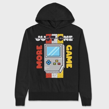 Just One More Game, Unisex Men's Hoodie
