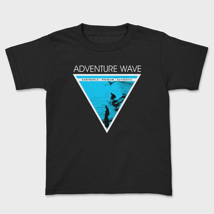 Adventure Wave, Kids' T-Shirt