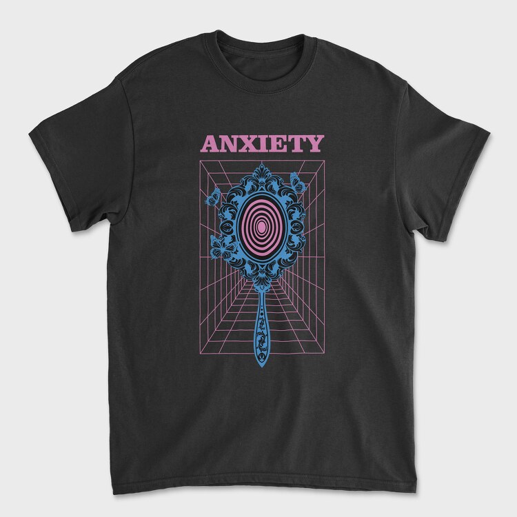 Anxiety Mirror, Унисекс Мъжка Тениска