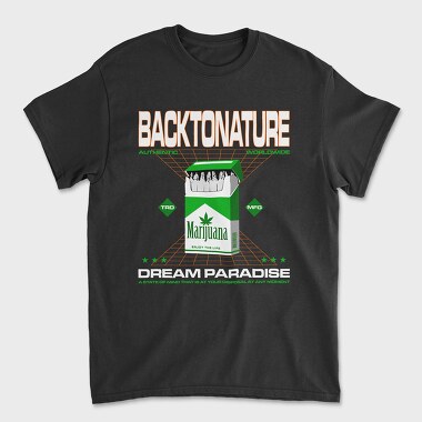 Back to Nature, Unisex Men's T-Shirt