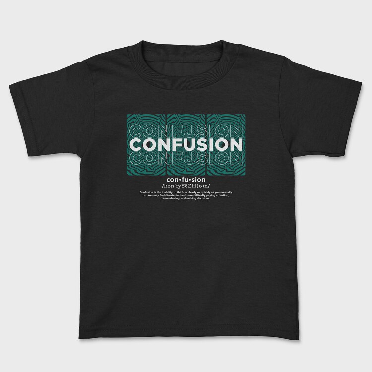 Confusion, Kids' T-Shirt