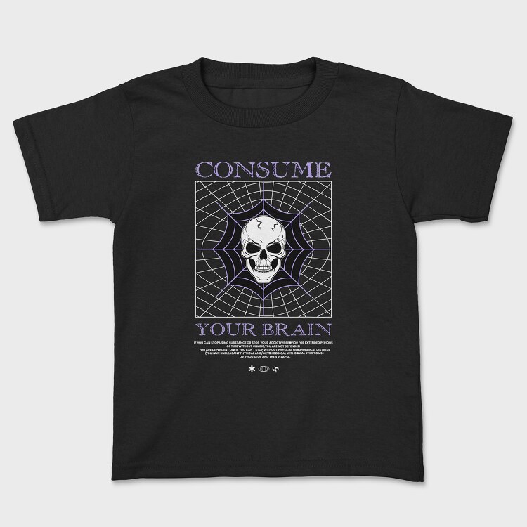 Consume Your Brain, Kids' T-Shirt