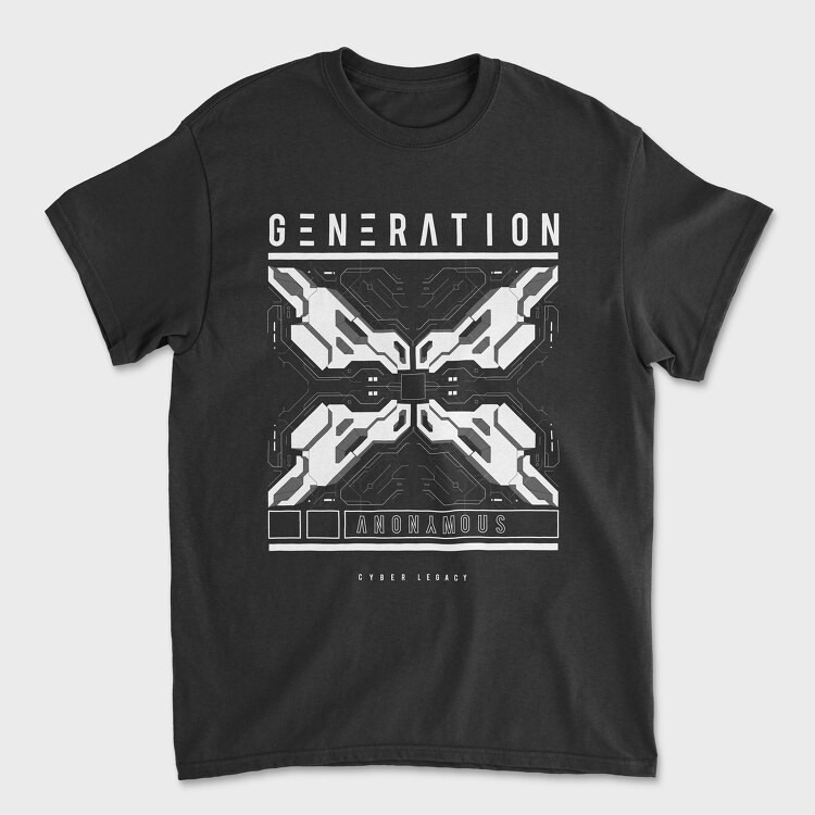 Cyber Legacy, Unisex Men's T-Shirt