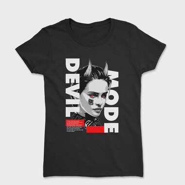 Devil Mode, Women's T-Shirt