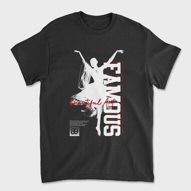 Famous Beautiful Art, Unisex Men's T-Shirt