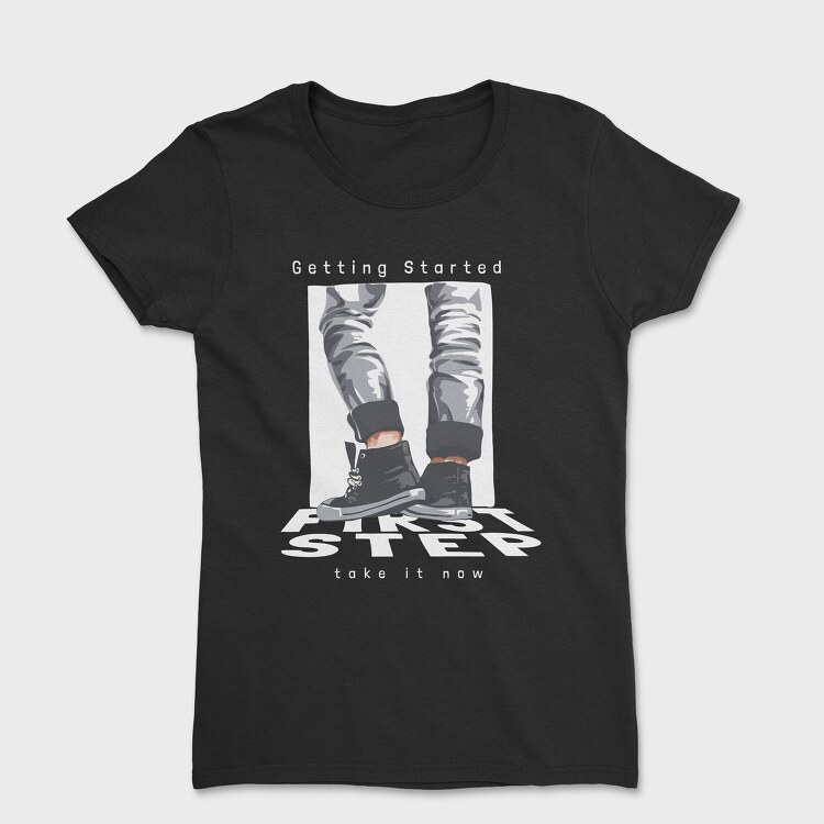First Step, Women's T-Shirt