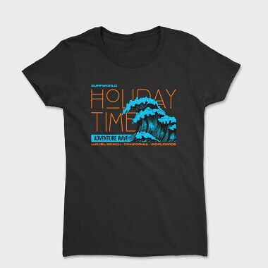 Holiday Time Wave, Women's T-Shirt