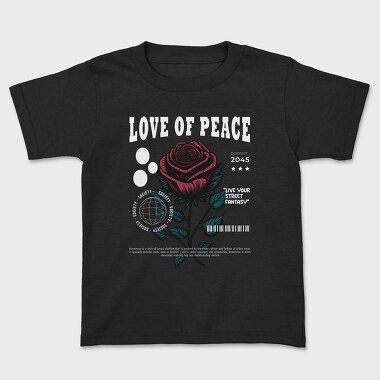 Love of Peace, Детска Тениска