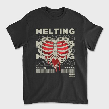Melting Heart, Unisex Men's T-Shirt