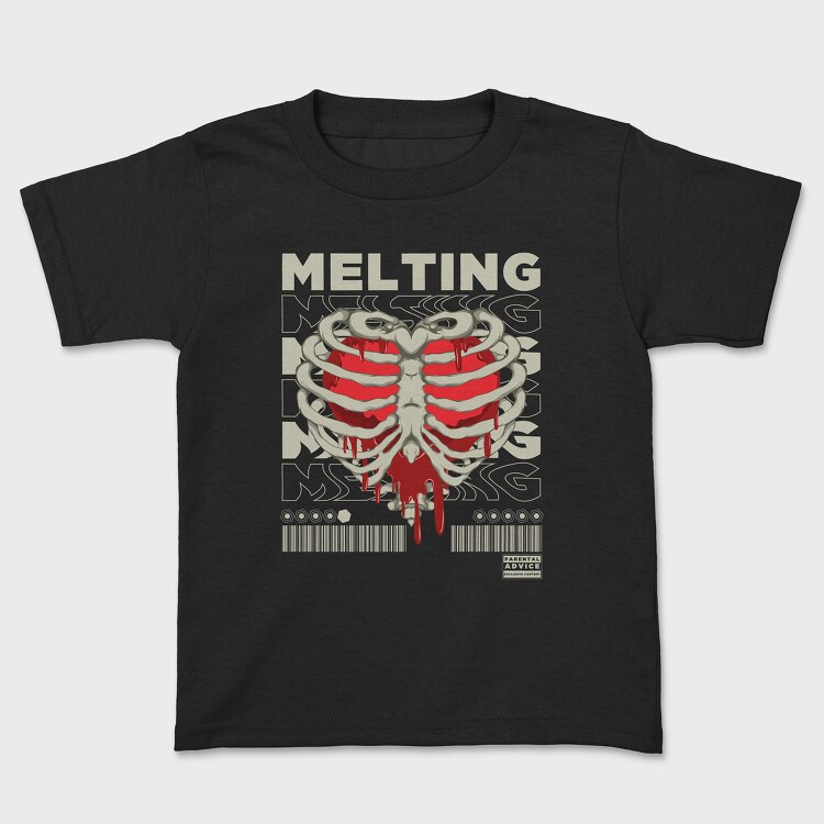Melting Heart, Kids' T-Shirt
