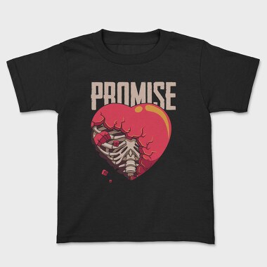 Promise Heart Skeleton, Kids' T-Shirt