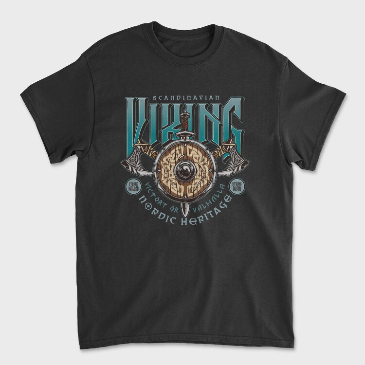 Scandinavian Viking, Unisex Men's T-Shirt