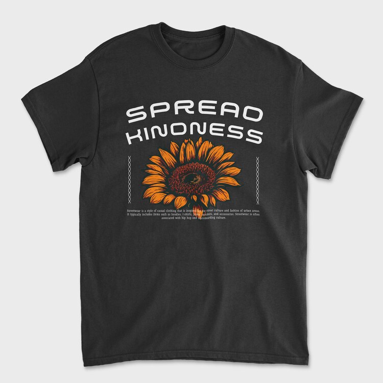 Spread Kindness, Unisex Men's T-Shirt