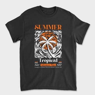 Summer Tropical, Unisex Men's T-Shirt