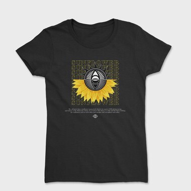 Women's T-Shirt, Sunflower