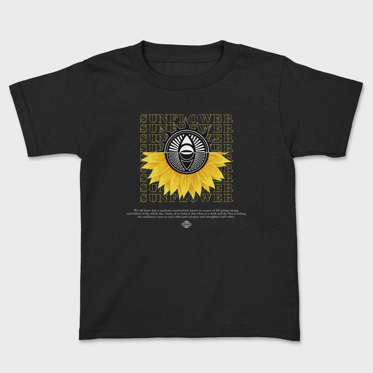 Sunflower, Kids' T-Shirt