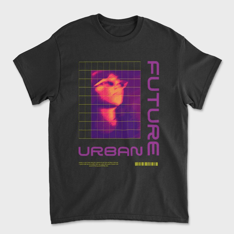 Urban Future, Unisex Men's T-Shirt