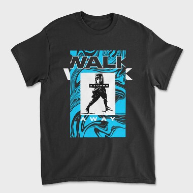 Walk Away, Unisex Men's T-Shirt