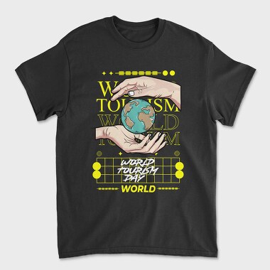 World Tourism, Unisex Men's T-Shirt
