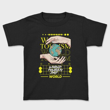 World Tourism, Kids' T-Shirt
