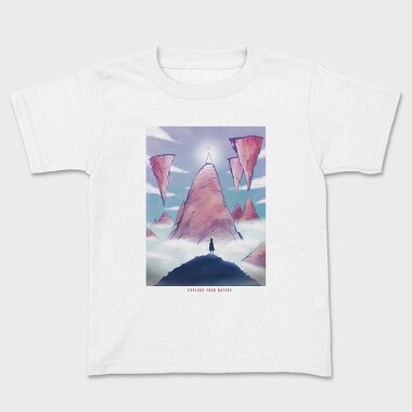 Fantasy_Landscape_01, Kids' T-Shirt