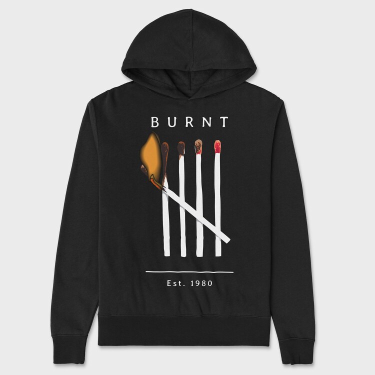 Burnt Matches, Унисекс Мъжко Суичър